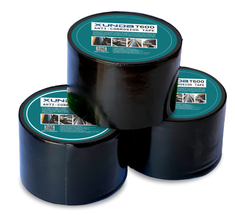 XUNDA T600 BĂNG QUẤN CHỐNG ĂN MÒN CHO ĐƯỜNG ỐNG THÉP LỚP PHỦ BỀ MẶT HDPE